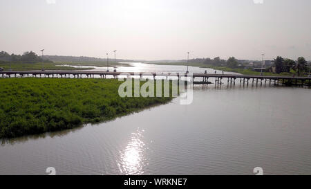 Abidjan, infranstructures Stock Photo