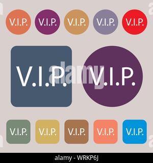VIP icon vector for graphic design, logo, website, social media, mobile ...