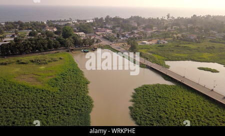 Abidjan, infranstructures Stock Photo