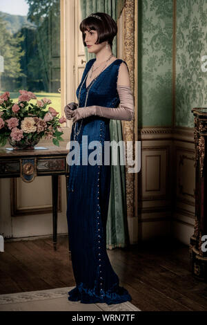 RELEASE DATE: September 20, 2019 TITLE: Downton Abbey STUDIO: Focus Features DIRECTOR: Michael Engler PLOT: Adapted from the hit TV series Downton Abbey that tells the story of the Crawley family, a wealthy owner of a large estate in the English countryside in the early 20th century. STARRING: MICHELLE DOCKERY as Lady Mary Talbot. (Credit Image: © Focus Features/Entertainment Pictures) Stock Photo