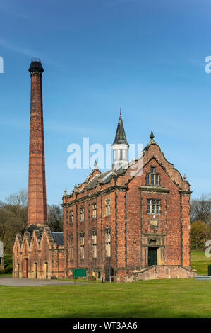 Daytime views of the Ryhope Engines Museum, Ryhope, Sunderland, Tyne & Wear, England, United Kingdom Stock Photo