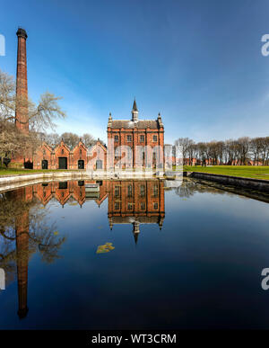 Daytime views of the Ryhope Engines Museum, Ryhope, Sunderland, Tyne & Wear, England, United Kingdom Stock Photo