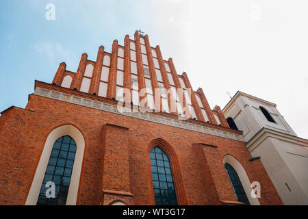 Warsaw cathedral Archcathedral Basilica of St. John the Baptist in Warsaw, Poland Stock Photo