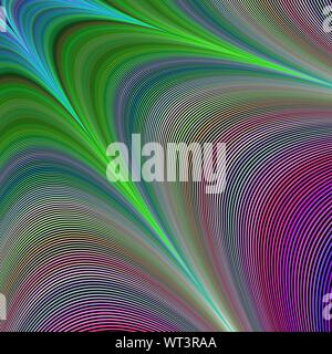 Colorful computer generated vector fractal background art Stock Vector