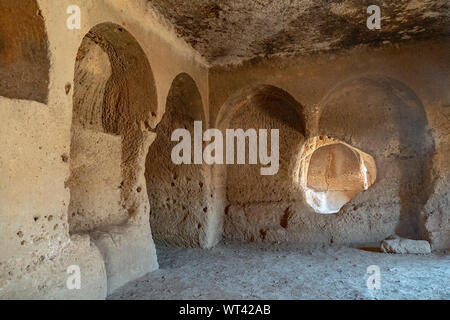 Visiting the ancient City of Dara, Near Mardin, Turkey Stock Photo