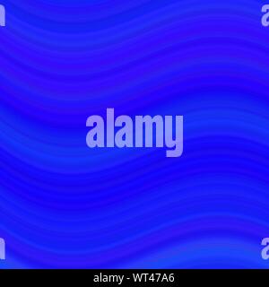 Blue abstract smooth wave background design - vector illustration Stock Vector