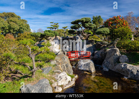 Buenos Aires/ Argentina. 07.27.2015. The Japanese Garden is an Argentine garden located in Parque Tres de Febrero in the neighborhood of Palermo, city Stock Photo