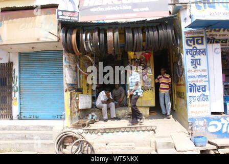 Old Delhi, Varanasi, INDIA Stock Photo