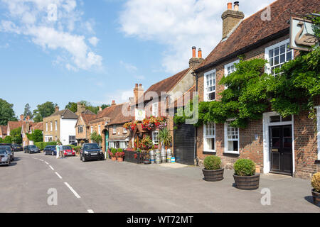 Village Road, Denham, Buckinghamshire, England, United Kingdom Stock Photo