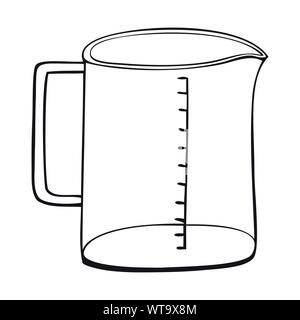 Measuring Cup For Baking And Cooking Color Vector Stock Vector Image & Art  - Alamy