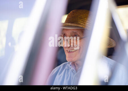 South Brazilian grape producer Stock Photo