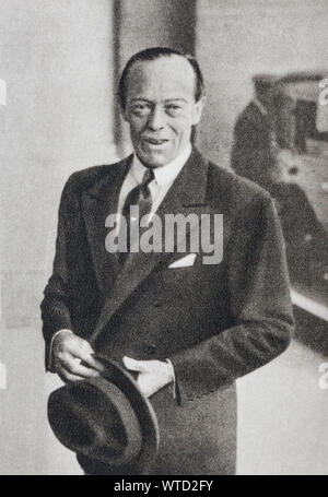 Sir Ronald H. Campbell (1890 – 1983). Ambassador of England in Paris. 1940 Stock Photo