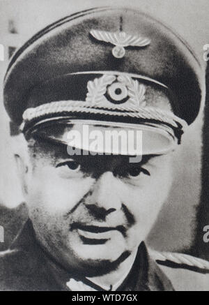 Gunther Adolf Ferdinand von Kluge (1882 – 1944). He replaced Von Runstedt at the head of the German Army in France. Stock Photo