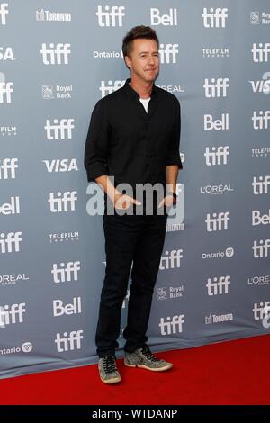 Toronto, ON. 11th Sep, 2019. Edward Norton at the press conference for MOTHERLESS BROOKLYN Press Conference at Toronto International Film Festival 2019, The Gallery, Toronto, ON September 11, 2019. Credit: JA/Everett Collection/Alamy Live News Stock Photo