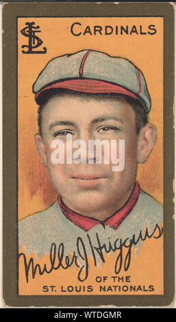 Miller Huggins, St. Louis Cardinals, baseball card portrait Stock Photo