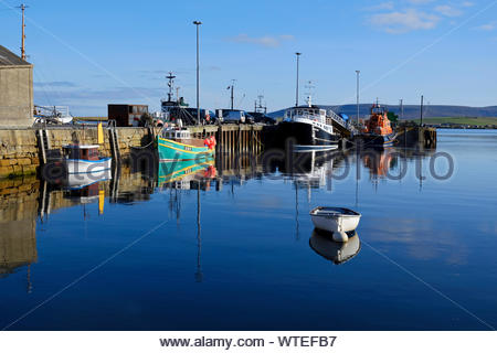Stromness harbour, Orkney mainland, Scotland