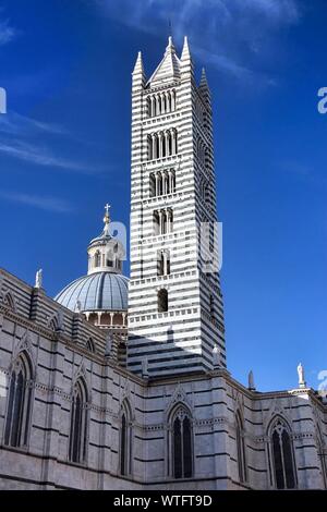 Low Angle View Of Siena Cathedral