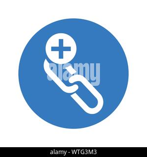 Add Link, Link Building, hyperlink, back link Icon Stock Vector