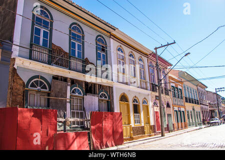 Destruction from flood 2010, São Luiz do Paratinga, São Paulo, Brazil Stock Photo