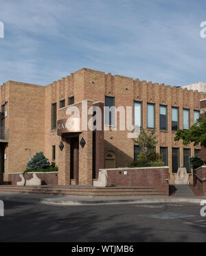 Montrose Public Library in Montrose, Colorado Stock Photo