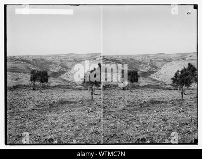 Mount of Olives, Bethany, etc. Jerusalem from the south Stock Photo