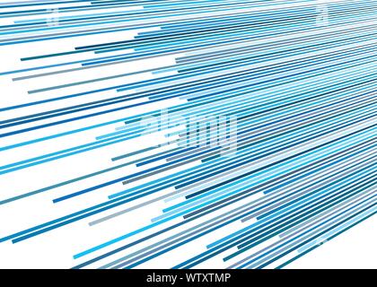 3d lines pattern in perspective. Oblique, slanting stripes. Diminishing parallel, straight skew strips, streaks texture.Asymmetric dynamic lines abstr Stock Vector