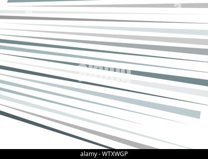 3d lines pattern in perspective. Oblique, slanting stripes. Diminishing parallel, straight skew strips, streaks texture.Asymmetric dynamic lines abstr Stock Vector
