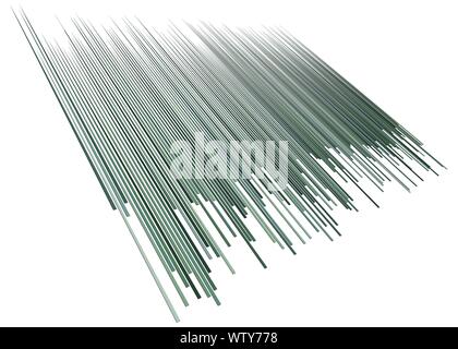 3d lines pattern in perspective. Oblique, slanting stripes. Diminishing parallel, straight skew strips, streaks texture.Asymmetric dynamic lines abstr Stock Vector
