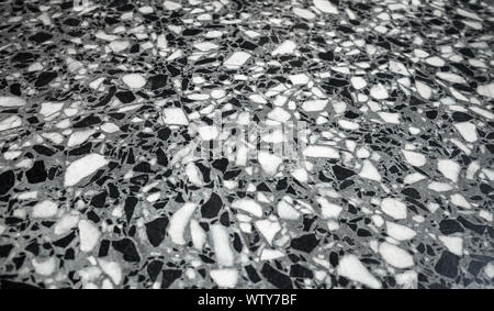Vintage terrazzo style floor tiles Stock Photo