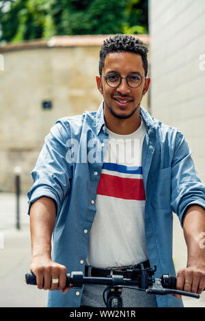 Portrait of young man Stock Photo