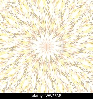 Colorful geometrical tiled pattern background - hypnotic psychedelic abstract vector graphic design Stock Vector