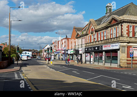 High Street, Bentley, near Doncaster, South Yorkshire, England UK Stock Photo