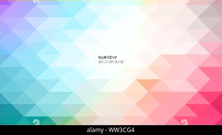 Triangle polygonal abstract background for pc phone Stock Vector