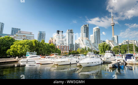 Toronto city skyline, Canada Stock Photo