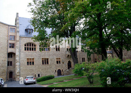 Schloss Alzey, heute Sitz des Amtsgerichtes und eines Internats, Alzey, Rheinland-Pfalz, Deutschland Stock Photo