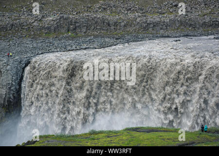 Dettifoss Waterfall in Iceland Stock Photo