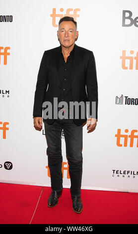 TORONTO, ONTARIO - SEPTEMBER 12: Bruce Springsteen attends the 'Western Stars' premiere during the 2019 Toronto International Film Festival at Roy Thomson Hall on September 12, 2019 in Toronto, Canada. Photo: PICJER/imageSPACE/MediaPunch Stock Photo