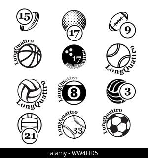 sport style font. baseball numbers on white background. sport numbers sign  Stock Vector Image & Art - Alamy