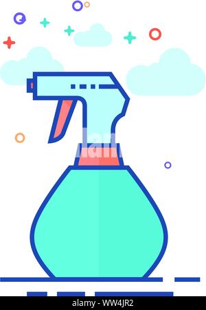 Sprayer bottle icon, flat style Stock Vector Image & Art - Alamy