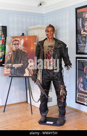 Arnold Schwarzenegger museum, Thal near Graz, Styria, Austria Stock Photo