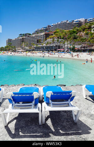 Anfi del Mar, Playa de la Verga, Gran Canaria, Canary Islands, Spain Stock Photo