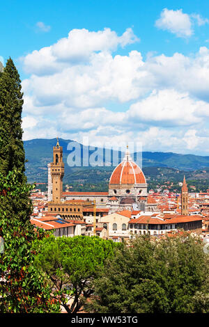 santa maria del fiore, duomo, cathedral, florence, tuscany, italy, Stock Photo