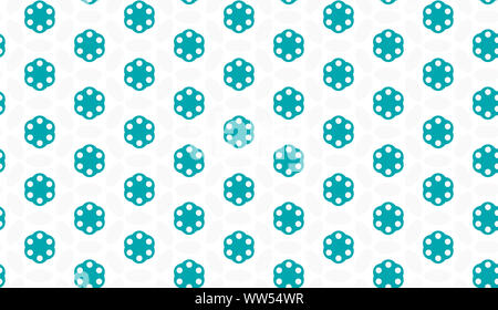 Simple seamless abstract pattern on a white background. Stock Photo