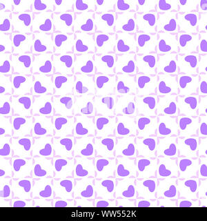 Simple seamless abstract pattern on a white background. Stock Photo