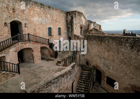 Fortress of Santiago de Cuba, Castillo San Pedro de la Roca, Cuba Stock Photo