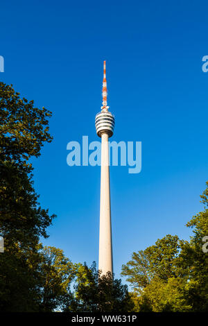 Germany, Baden-Wuerttemberg, Stuttgart, television tower Stock Photo