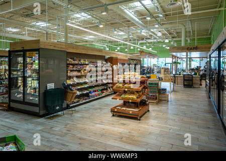 American food grocery store Stock Photo