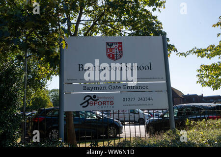 Brentwood School, a public (fee paying) school in Brentwood Essex UK Stock Photo