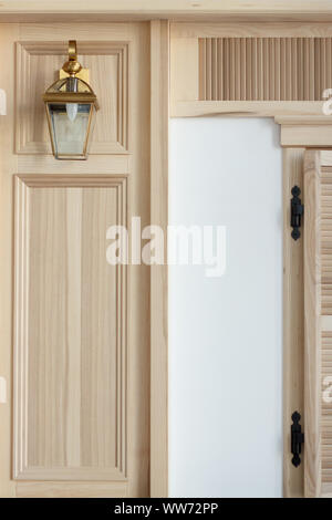 Details Of Wardrobe Case With Shutter Plank Doors And Lantern A