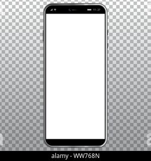 Vector smartphone isolated on a white background Stock Vector